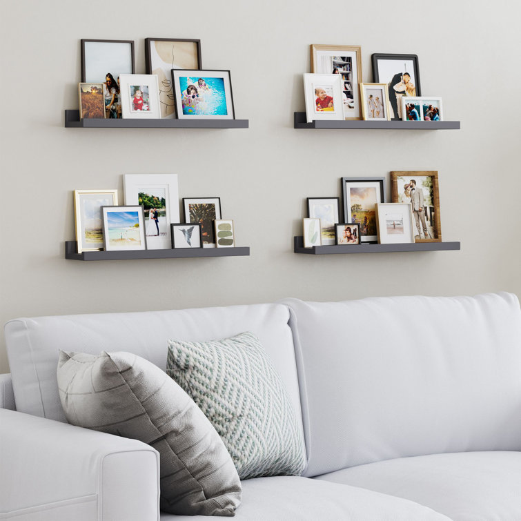 Ebern Designs Hisbe 4 Piece Picture Ledge Wall Shelf Wayfair